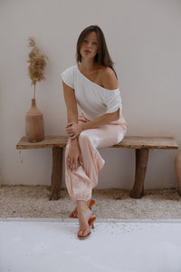 Boat Neck Viscouse Top