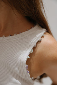 Hand Beaded Tank Top